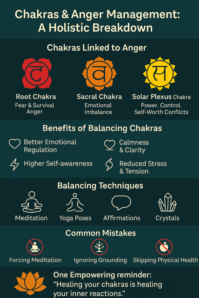 Chakras para raiva
